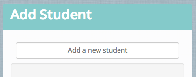 Adding a new student – Homeschool Manager